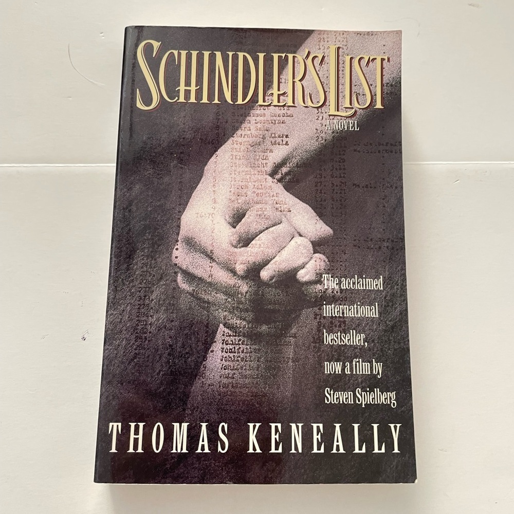 Schindler's List by Thomas Keneally VG Oskar WWII Poland Holocaust